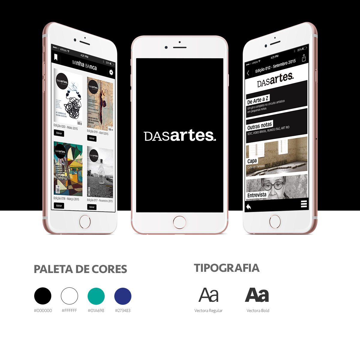 Detalhes projeto Aplicativo dasArtes