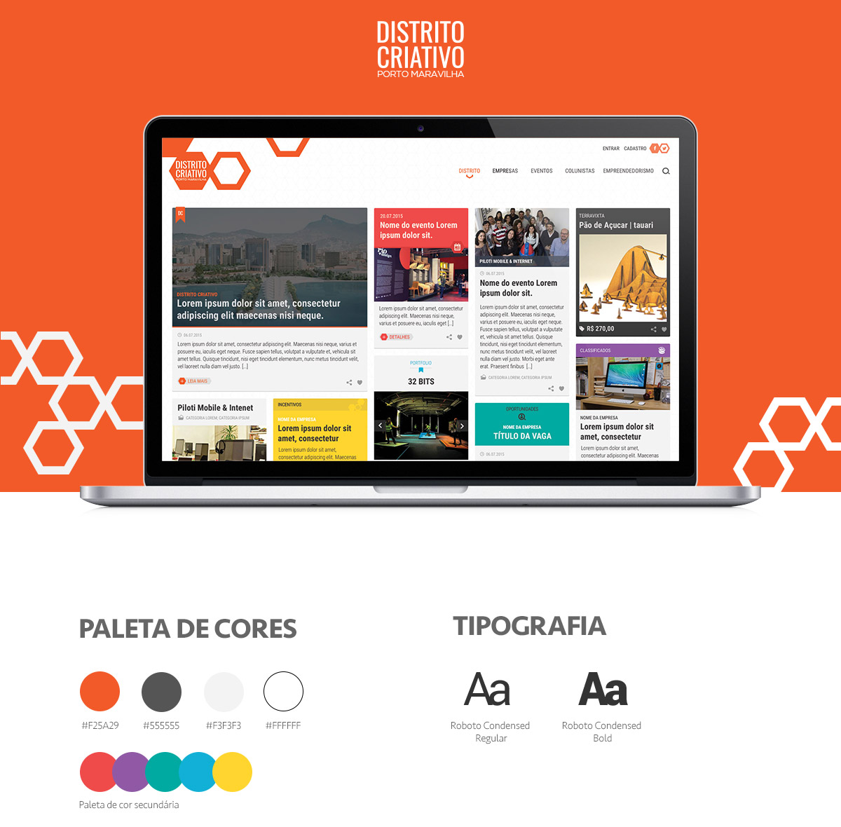 Detalhes do projeto Distrito Criativo do Porto