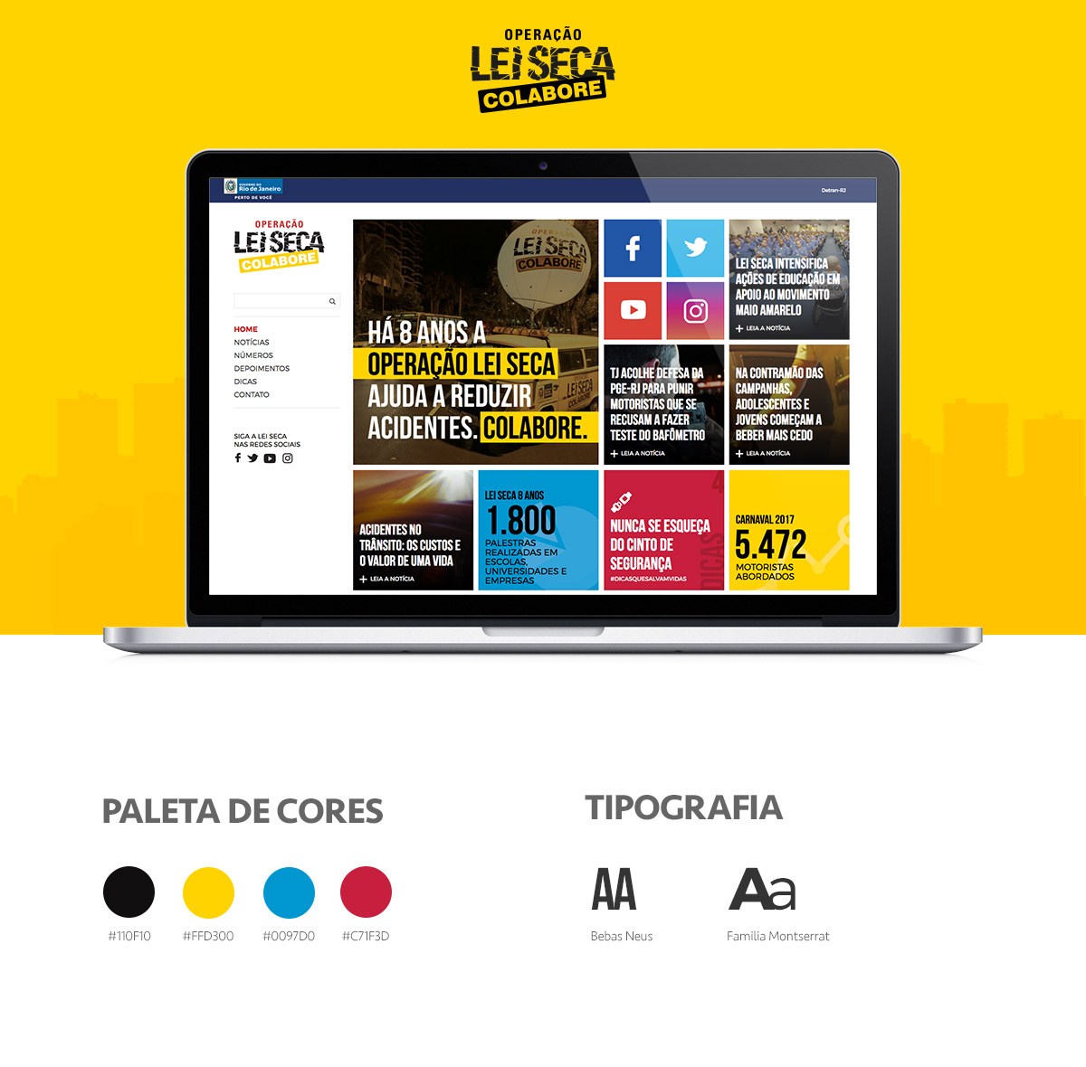 Detalhes do projeto Operação Lei Seca RJ