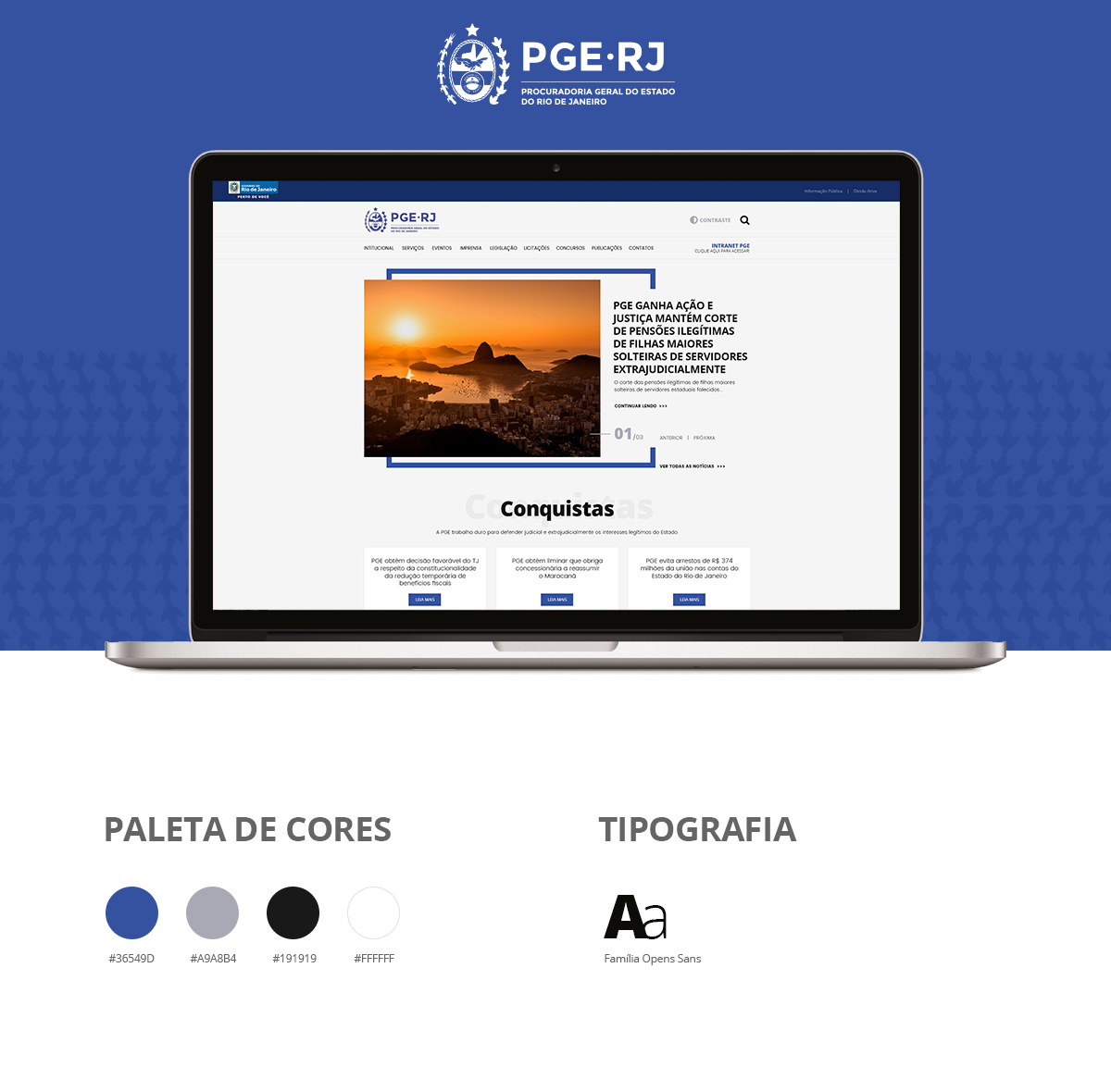 Detalhes do projeto Procuradoria Geral do Estado do Rio de Janeiro (PGE-RJ)